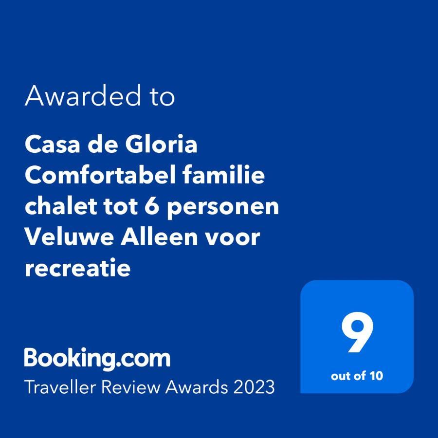 Comfortabel En Gezellig Familie Chalet Tot 6 Personen Op De Veluwe Bungalowpark De Kern Пюттен Экстерьер фото